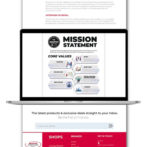 Mission Statement & Core Values Infographic Design by Bahadurk