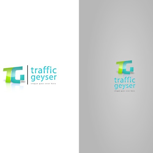 T-R-A-F-F-I-C   g-e-y-s-e-r  Logo Design by muhaoiop