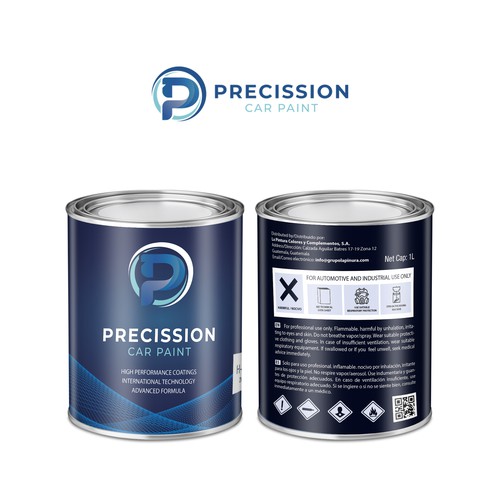 Label for Professional Automotive Refinish Products Design réalisé par creationMB