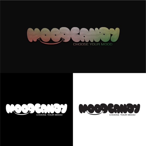 Logo for MOOD BOOSTING supplment called MOOD CANDY Design by CactusGroveBranding