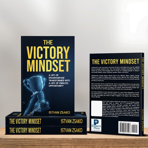 Diseño de Design a powerful "Victory Mindset" book cover [no boring designers allowed!] de T.Primada