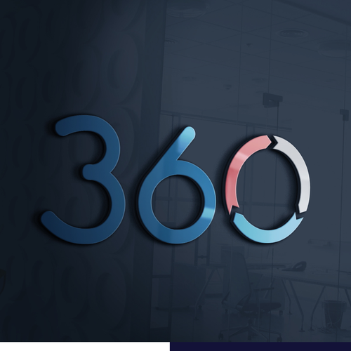 Need a powerful and trendy logo including 360 arrow that appeal companies to chose our 360 solution Design by twentysixyears