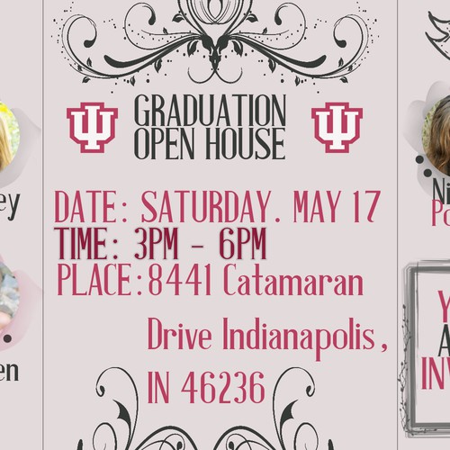Graduation Open House Design von meshausa