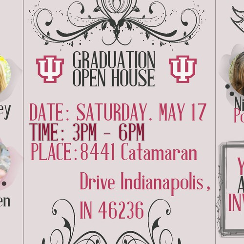 Graduation Open House Design by meshausa