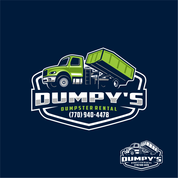 Diseño de > lintang - winana < titulado "DUMPY'S DUMPSTER RENTAL"