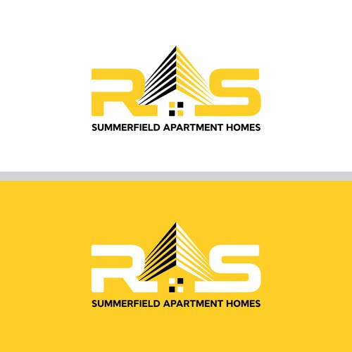 Modern RE branding for apartment community. Design by bulb⭐⭐⭐⭐⭐