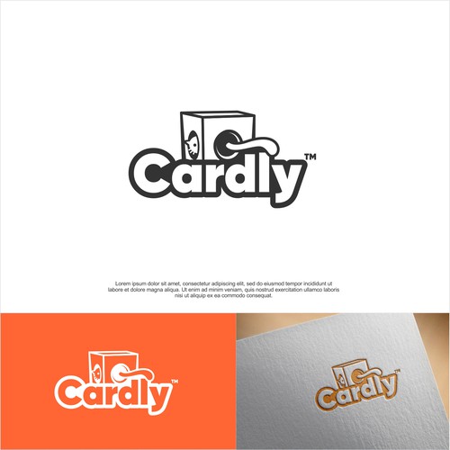 Cardly - Cardboard Furniture For Pet With Modern Architectural Aesthetic Concepts- Need Brand Logo Ontwerp door GengRaharjo