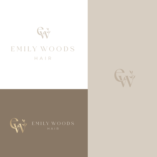 Hairstylist logo design for young trendy women Design réalisé par Cit