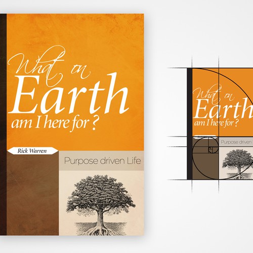 Book cover redesign for "What on Earth Am I Here For? The Purpose Driven Life" by Rick Warren Design by Delestro