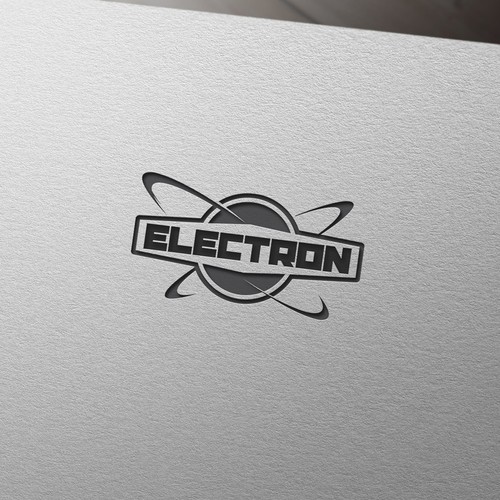 Newlogo designwith the electron drawn as a solid logo Design by Mr.CreativeLogo