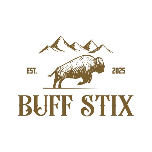 Buff Stix...Lean, Delicious, Buffalo Strong. Design by samsoel