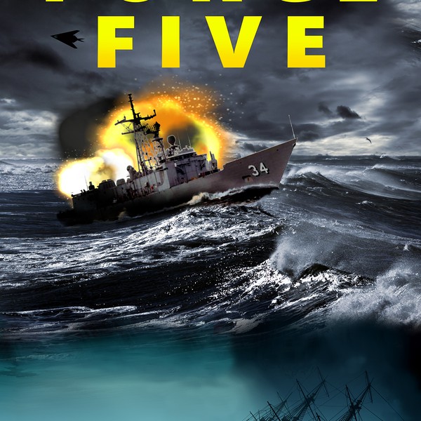 Action adventure nover Kindle book cover