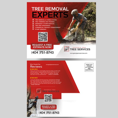 Branding for a Tree Removal Service Diseño de Qinkqink