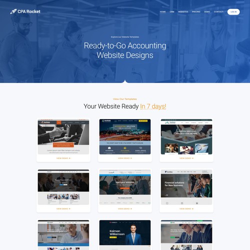 Website Design for our Accounting CRM Software Design von keilaMaria