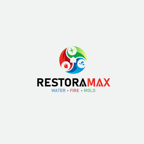Restoration Company Branding. Design by DsRainbow