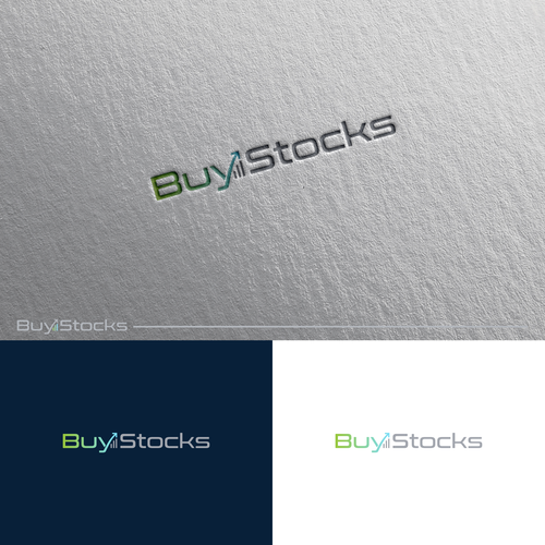 Buy Stocks logo Design by pinSett_