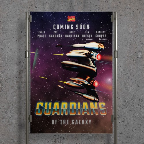 Create your own ‘80s-inspired movie poster! Design by Alex Díaz