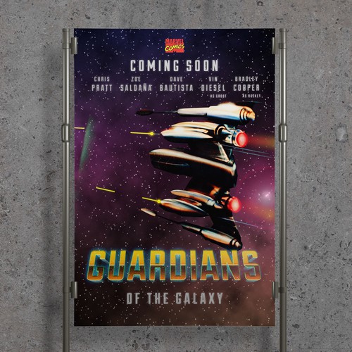 Create your own ‘80s-inspired movie poster! Design von Alex Díaz