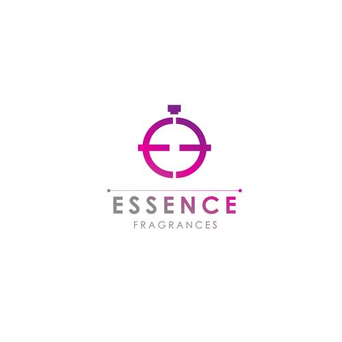 PERFUME Stores LOGO - Fragrances Outlet - ESSENCE Fragrances Diseño de limitlessgraphics