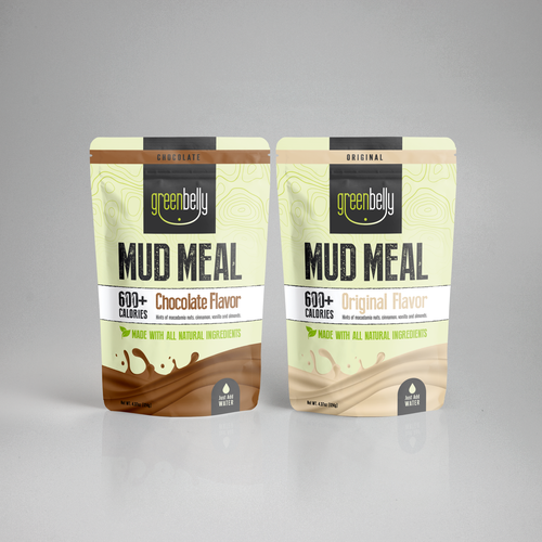 Design our new backpacking food packaging (Greenbelly Meals) Design by BearFace™