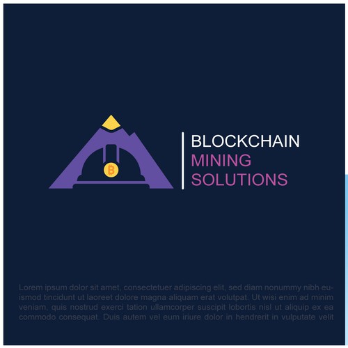 Tech Future Logo Required - Blockchain Mining Solutions Design by Obaydurbd