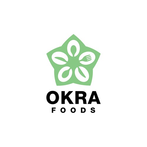 Okra inspired logo design Design by mean.it