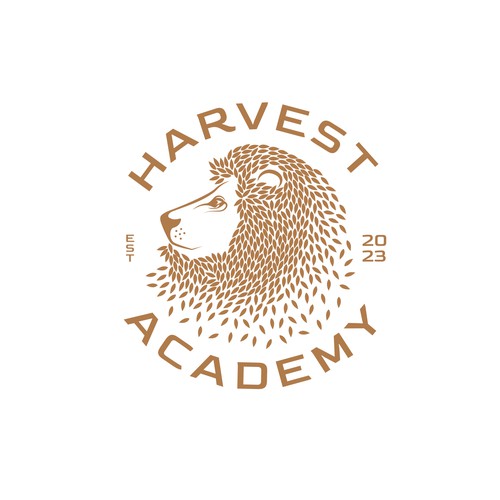 Harvest Academy Lions Mascot Design by Gerasim