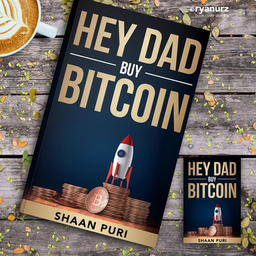 Bitcoin Book Cover Contest! Design by ryanurz