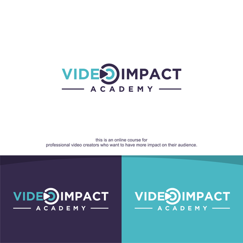 online video creator course logo Design by ll Myg ll Project