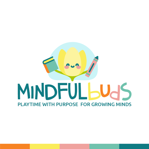 Appealing logo for early childhood learning resources business Design by Sara Chester