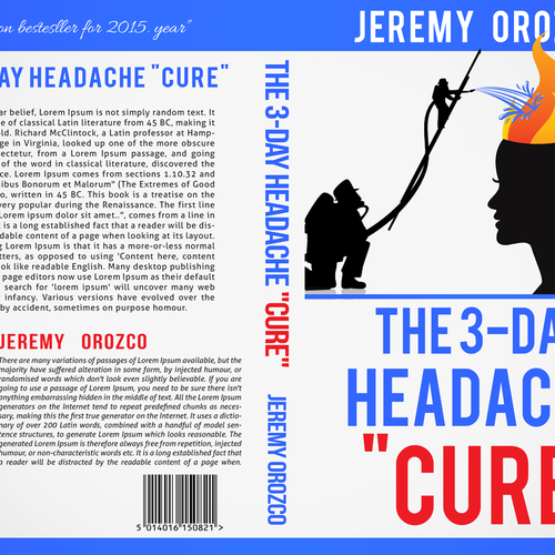 Firefighter writes book on headaches, next best seller Design by djole8