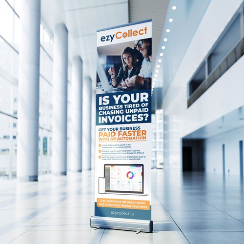 B2B Saas Pull Up Banner for Trade Show Design von icon89GraPhicDeSign