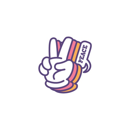 Design A Sticker That Embraces The Season and Promotes Peace デザイン by yulianzone