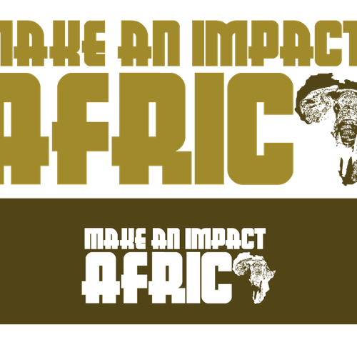 Make an Impact Africa needs a new logo Diseño de karmadesigner