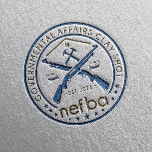 Homebuilders Clay Shoot Logo Design by ElShanum Designs