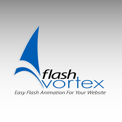 FlashVortex.com logo Design by Marco A.M.