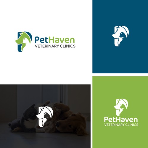 PetHaven Veterinary Clinics Logo Contest Design by Web Hub Solution