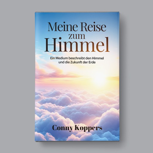 Cover for spiritual book My Journey to Heaven Design by Citrusbyte