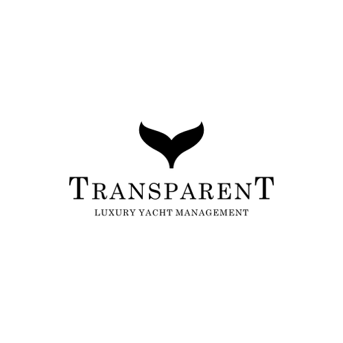 logo for TRANSPARENT Luxury Yacht Management Design by [v]