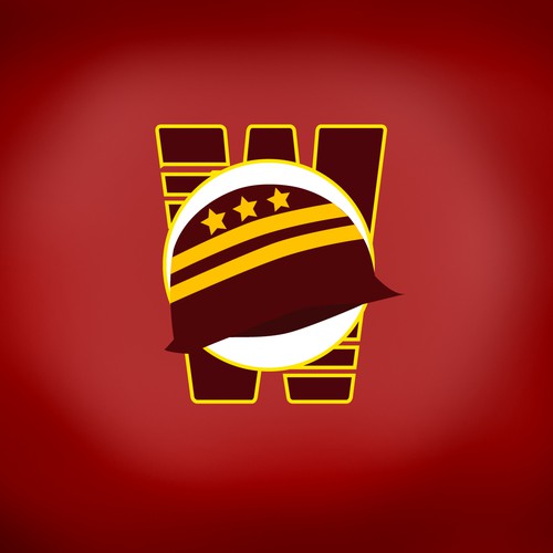 Community Contest: Rebrand the Washington Redskins  Design by Rockmade Studio