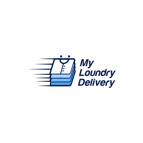 Laundry Delivery Service logo Réalisé par Niel's