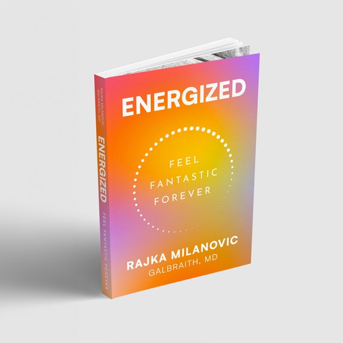 Design a New York Times Bestseller E-book and book cover for my book: Energized デザイン by ⚡️Cre8iveMind⚡️