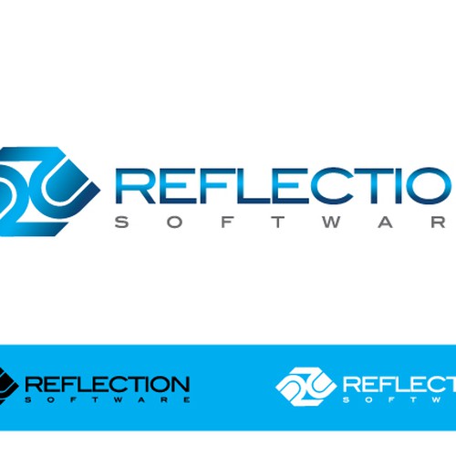 Reflection Software Logo Contest Design by miehell