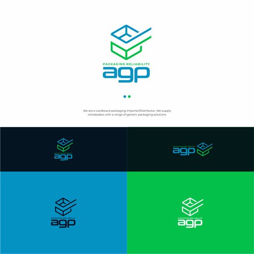 AGP BRAND LOGO-ontwerp door kunz