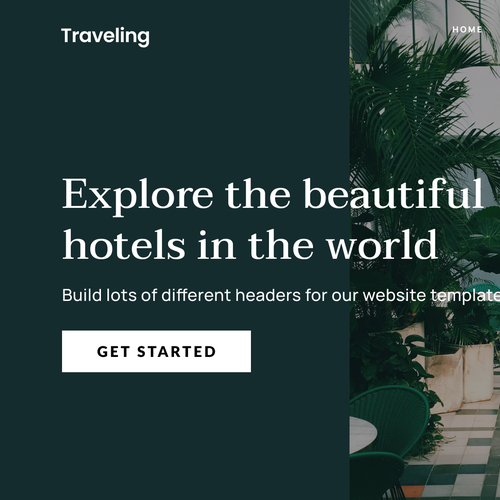 Website header for templates (Seen by Millions) Design by thecenx