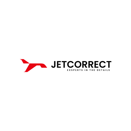 Jet Correct - Identity/Logo for Aviation Detailing Company - Unique Designs Apply! Design by [L]-Design™