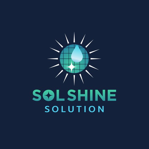 New solar panel cleaning business needing to attract customers Design by World_Sign