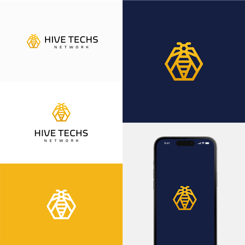 Hive Tech Networks Design von Insfire!
