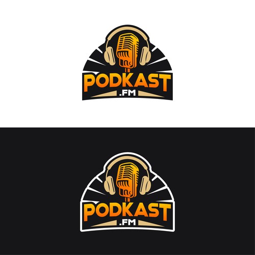 📣 our PODKAST.FM radio needs its logo Design by Print_design
