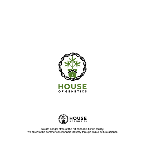 Cannabis Genetic company needs eye popping logo Design by ll Myg ll Project